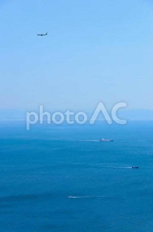 交通のイメージ 神戸市,須磨浦,海の写真素材