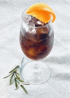 コーラ コーラ ドリンク,オレンジ,冷たい飲み物の写真素材