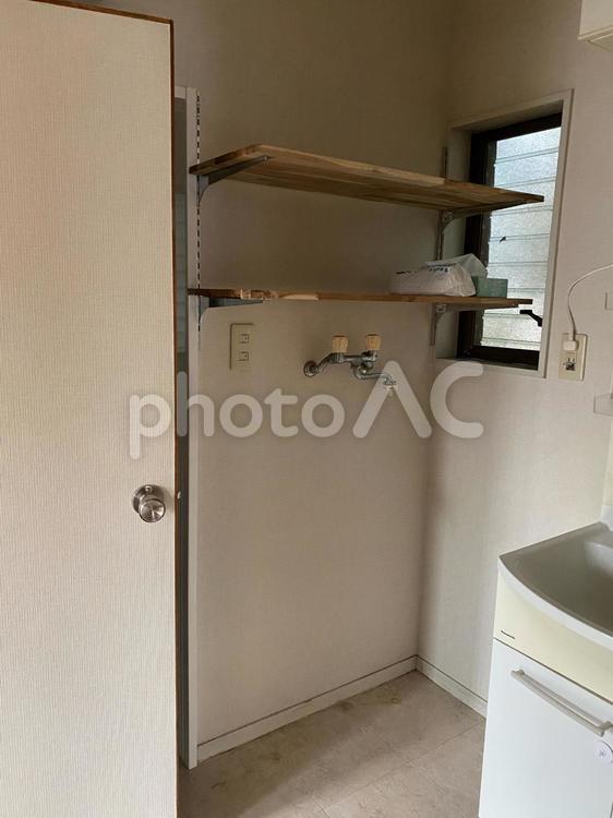 洗濯機置き場 コーディネート,内装,住まいの写真素材