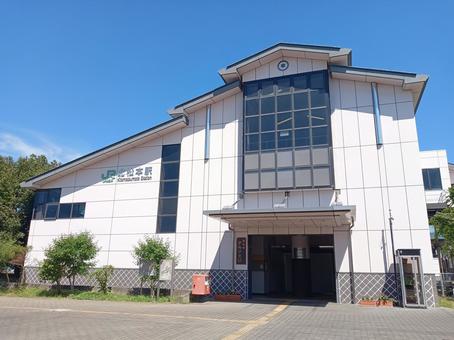 北松本駅 北松本駅 鉄道,jr,jr東日本の写真素材