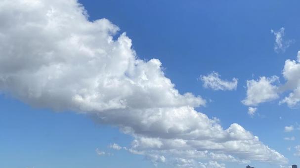 雲と青空 雲と青空の写真