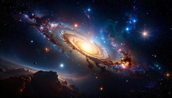 幻想的な宇宙 幻想的な宇宙の写真