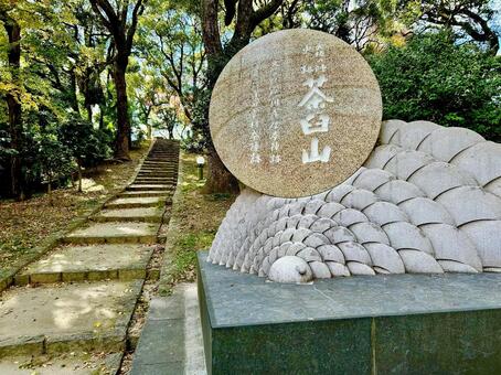 大阪の陣跡・茶臼山 大阪府,大阪市,大阪の写真素材