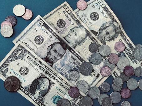 アメリカのお金1 アメリカのお金1の写真