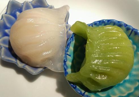 つやつや蒸し餃子 つやつや蒸し餃子 食べ物,中華,蒸し餃子の写真素材