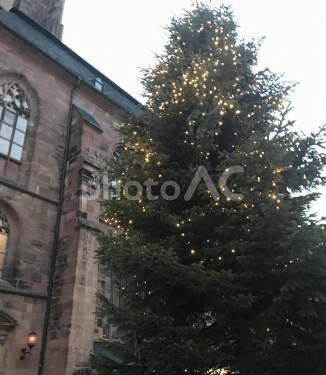 ドイツ　クリスマス風景 ヨーロッパ,クリスマス,クリスマスツリーの写真素材