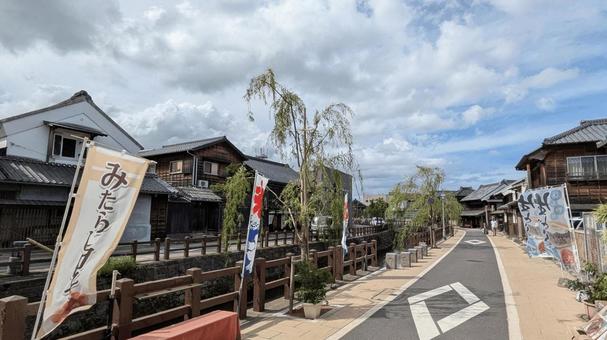 北総の小江戸・佐原の町並み 北総の小江戸・佐原の町並み 佐原,伝統建築,重要文化財の写真素材