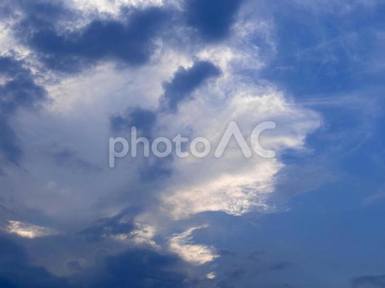 【風景写真】夏空 夏空,空,雲の写真素材