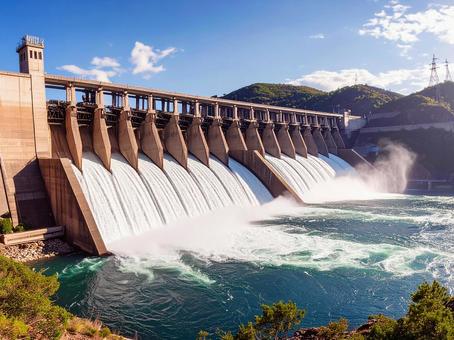 水力発電 水力発電の写真