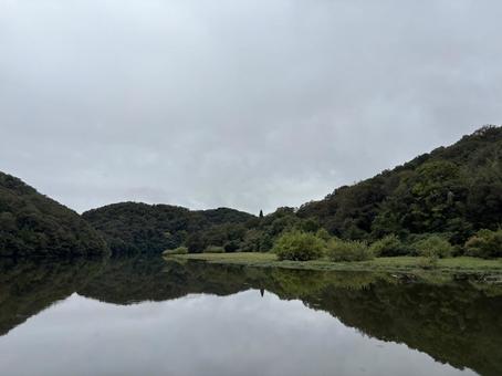 湖 湖 デイキャンプ,水,キャンプの写真素材