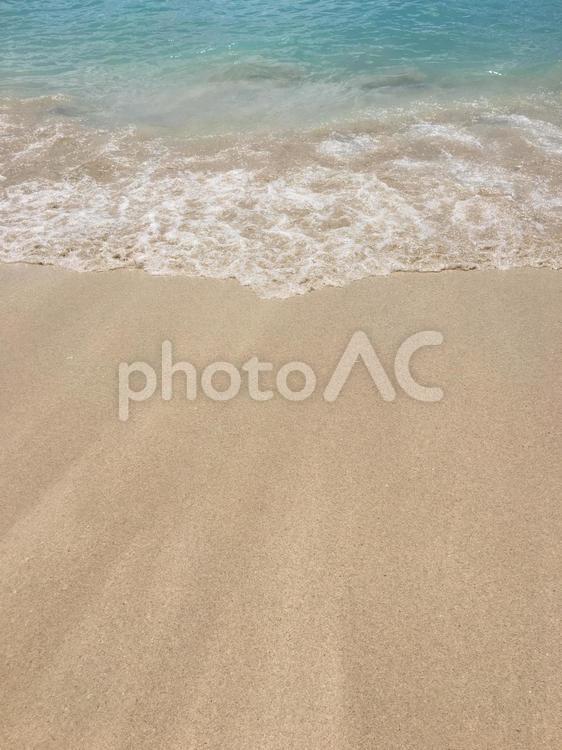 海と砂浜 砂浜,海,砂波の写真素材