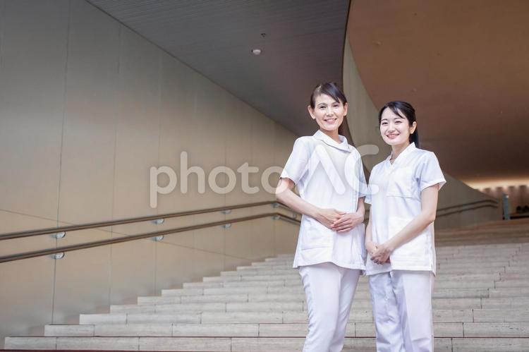 病院で働く医療スタッフ（看護師） 看護師,ナース,歯科衛生士の写真素材