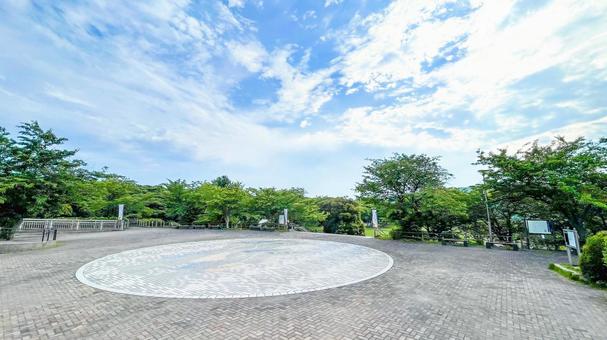 高塔山公園の展望台 高塔山公園,展望台,若松区の写真素材