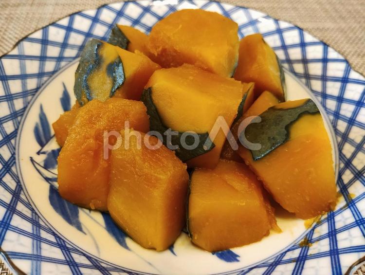 かぼちゃの煮物 かぼちゃの煮物,かぼちゃ,カボチャの写真素材