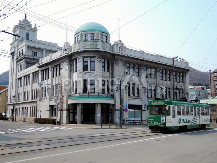 旧丸井今井函館店 建築,旅,通りの写真素材