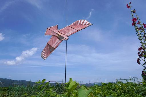 鳥よけカイト(鷹)02 鳥よけカイト(鷹)02 鳥よけカイト,鳥除け,防鳥の写真素材