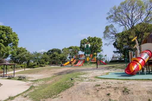 名城公園 子ども広場 名城公園 子ども広場 名城公園,子ども広場,遊具の写真素材