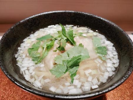 はまぐり出汁のラーメン ラーメン,はまぐり,出汁の写真素材