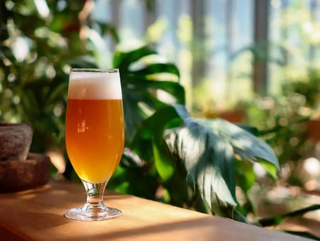 クラフトビールのグラス クラフトビールのグラスの写真