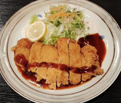 カツレツ ランチ カツレツ ランチ カツレツ,食べ物,飲食物の写真素材