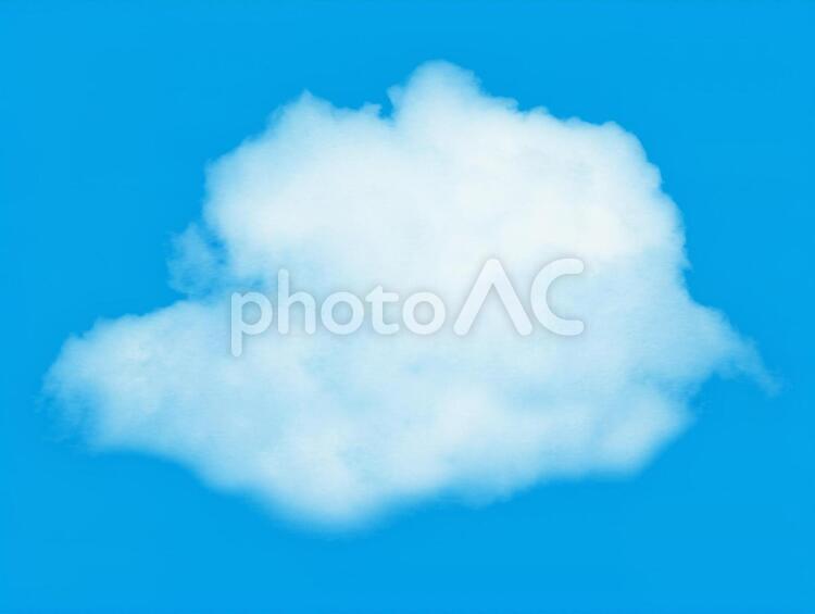 ［psd］雲　レイヤー別　切抜き済　01 雲,くも,ふわふわの写真素材