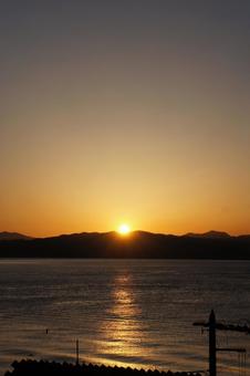 夕日 風景,素材,自然の写真素材