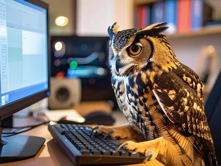 パソコン作業 パソコン作業の写真