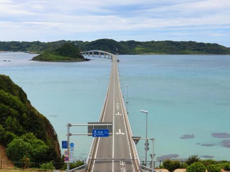 山口 下関 角島大橋3 山口 下関 角島大橋3 角島大橋,角島,海の写真素材