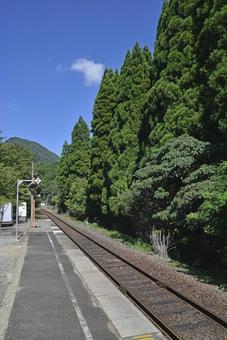 Rural Station: Chiwa Station on the Inbi Line, JPG
