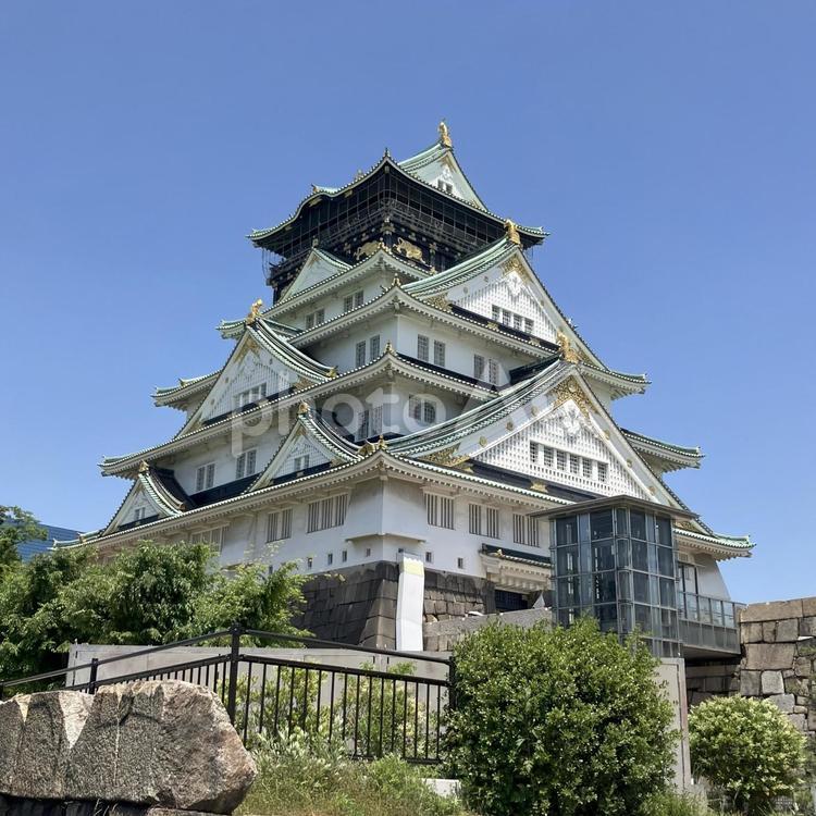 大阪城 japan,日本,大阪の写真素材