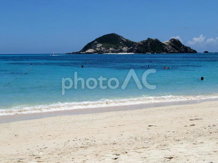 沖縄　慶良間　渡嘉敷島 沖縄,慶良間,渡嘉敷島の写真素材
