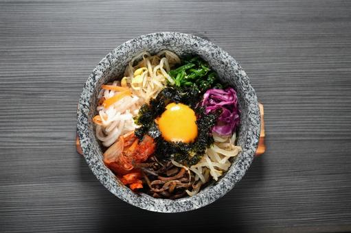 焼肉 石焼きビビンバ  ビビンバ,ビビンパ,焼肉の写真素材