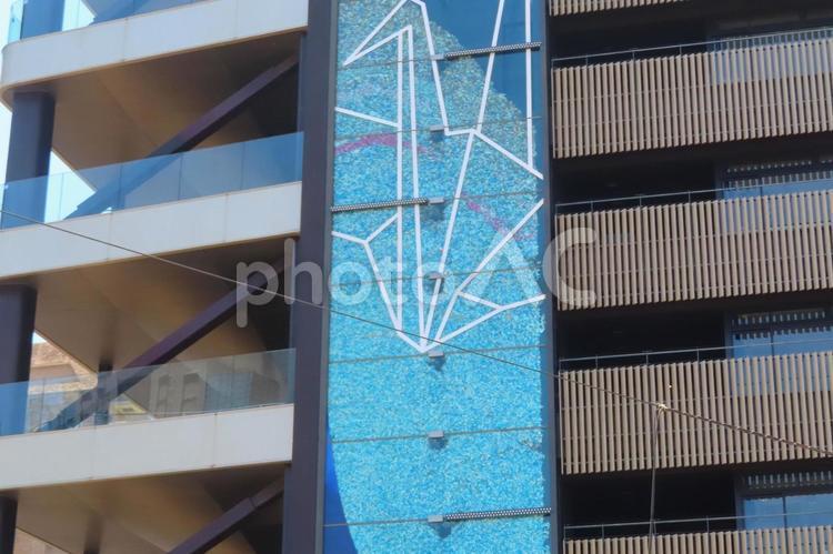 【広島県】おりづるタワー 鶴,展望台,旅行の写真素材