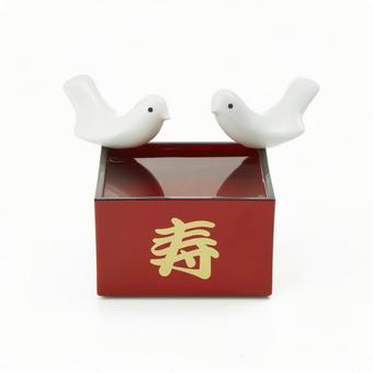 祝い酒　鳩 祝い酒,鳩,升の写真素材