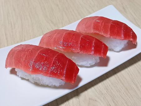 中トロ握り寿司 中トロ,握り寿司,日本料理の写真素材