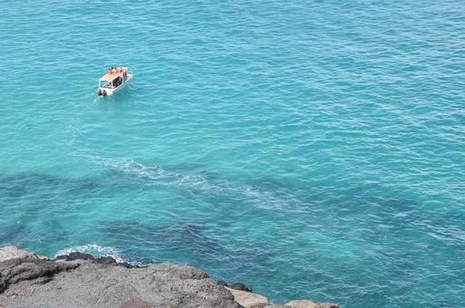 青い海 青い海の写真