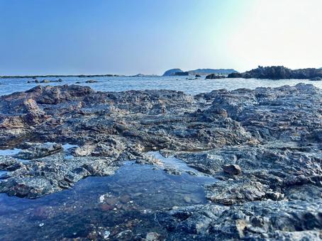 海岸 夏の海 海岸 夏の海の写真