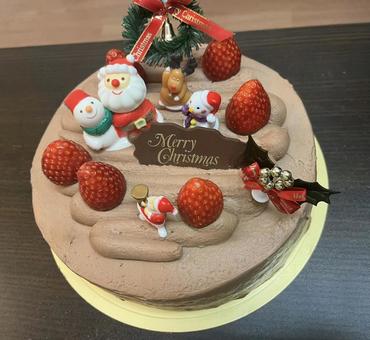 クリスマスのケーキの写真