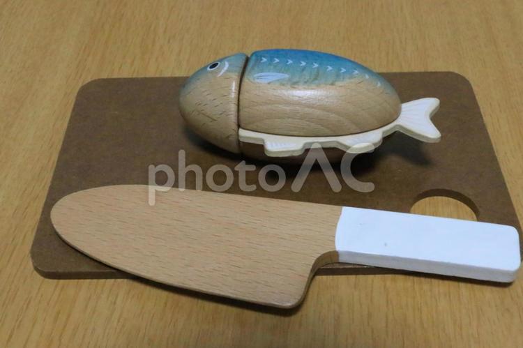 おままごと　魚 おもちゃ,玩具,おままごとの写真素材