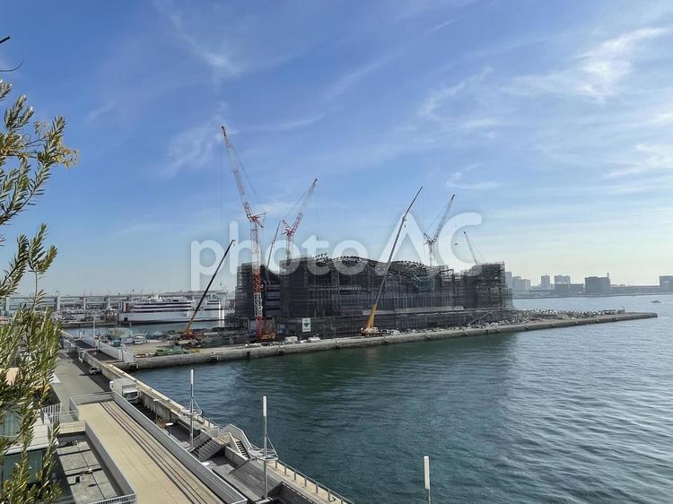 神戸の現場 神戸,風景,景色の写真素材