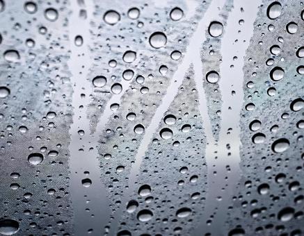 雨の日の窓ガラスと水滴3 雨の日の窓ガラスと水滴3 雨,窓,ガラスの写真素材