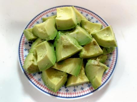 アボカドカット アボカドカット アボカドカット,アボカド,果物の写真素材