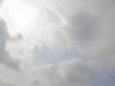 五月の雲-35 五月,青空,空の写真素材