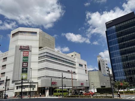 目黒駅前の風景 目黒駅前の風景 目黒駅,目黒,東口の写真素材