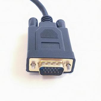 15ピン VGA コネクタ 15ピン VGA コネクタ ケーブル,コネクタ,dーsubの写真素材