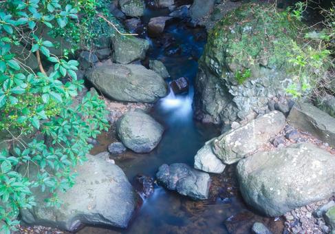 渓流1 渓流1 川,水,渓流の写真素材