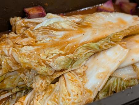 キムチ作り キムチ作り キムチ,料理,レシピの写真素材