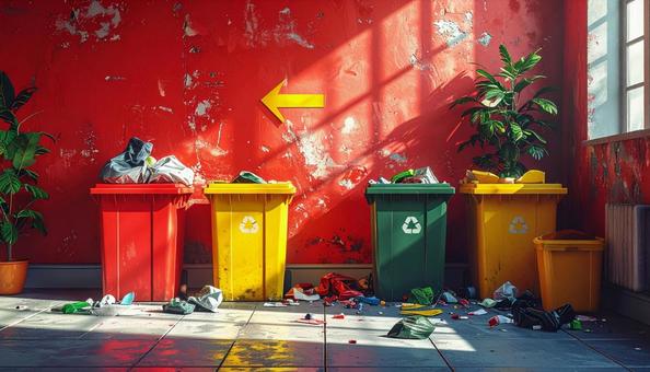 ゴミの分別 ゴミの分別の写真