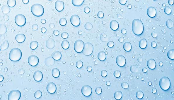 きれいな水滴のテクスチャ 水色の背景 きれいな水滴のテクスチャ 水色の背景の写真