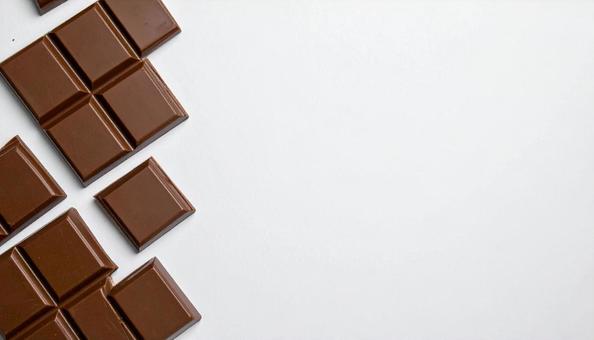 チョコレート、コピースペース チョコレート、コピースペースの写真
